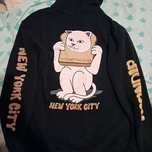 Ripndip Black Hoodie with Graphic Design